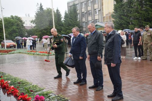 В Нурлате прошел митинг, посвященный Дню памяти и скорби