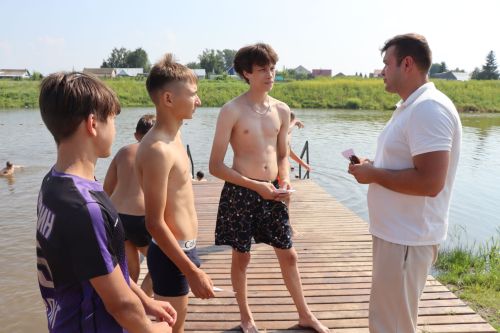 Специалисты проверили безопасность отдыхающих на пляже «Кондурча»
