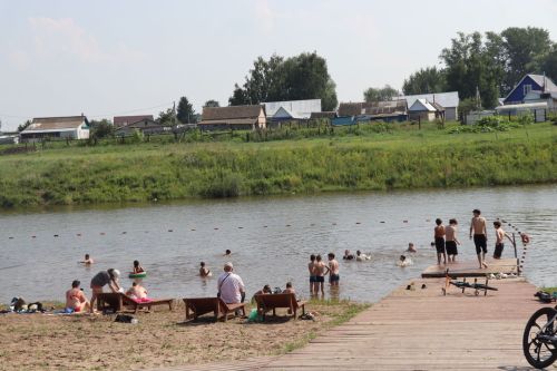 Специалисты проверили безопасность отдыхающих на пляже «Кондурча»