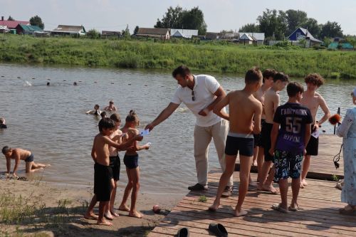 Специалисты проверили безопасность отдыхающих на пляже «Кондурча»