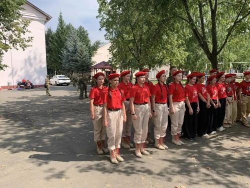 Нурлатские юнармейцы вошли в пятерку сильнейших в Казани