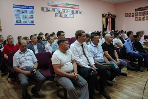В Бурметьевском сельском поселении подвели итоги работы за первое полугодие