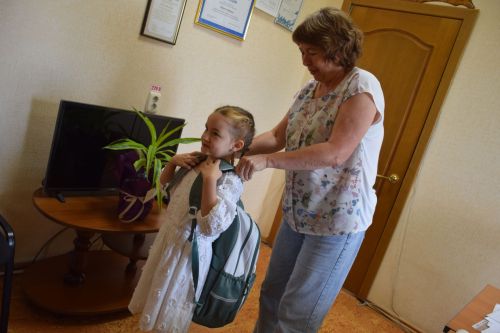 В Нурлате будущая первоклассница получила подарок от АО «ТАТМЕДИА»
