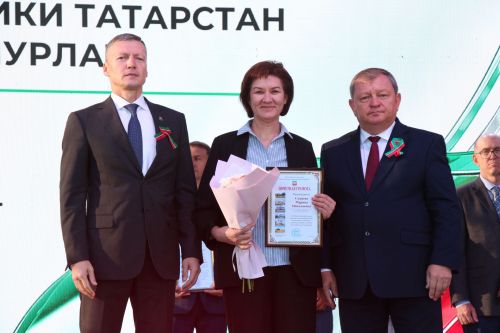 День Республики, День города и День нефтяника в Нурлате начались с церемонии награждения