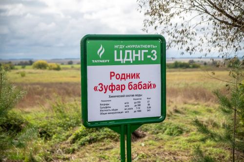 Родник «Зуфар бабай» участвует в конкурсе родников «Татнефти»