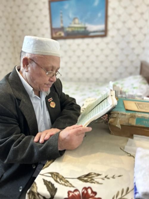 Шарифулла Шайдуллин из Нурлата отмечает 90-летний юбилей