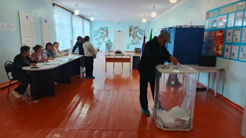В селе Егоркино выборы проходят с национальным колоритом