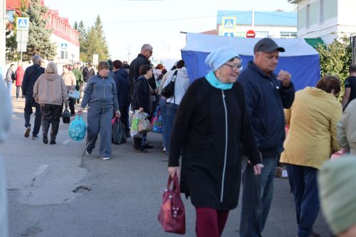 Первая осенняя ярмарка в Нурлате совпала со вторым днем выборов