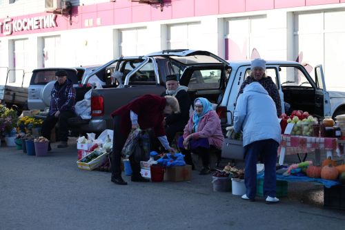 Первая осенняя ярмарка в Нурлате совпала со вторым днем выборов