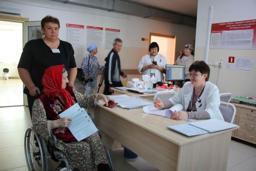 В Нурлате пациенты ЦРБ голосовали прямо в больничных палатах