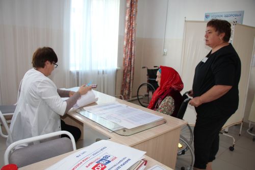 В Нурлате пациенты ЦРБ голосовали прямо в больничных палатах