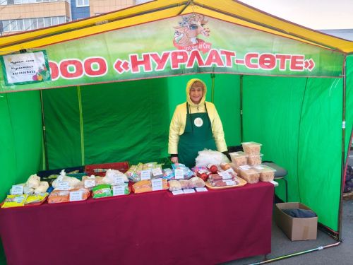 Нурлатцы участвуют на сельхозярмарке в Казани