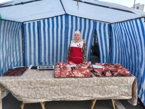 Нурлатцы участвуют на сельхозярмарке в Казани