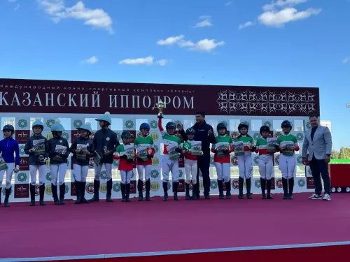 Воспитанники Нурлатского конного завода завоевали призовые места на IV турнире по конкуру