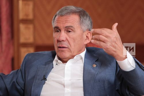 Президент РТ предпочитает гулять  в Казани на набережной и в Старо-Татарской слободе