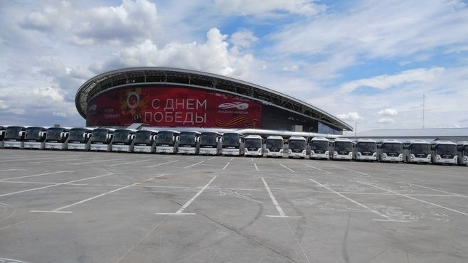 В Татарстане к ЧМ-2018 закуплено 20 туристических автобусов