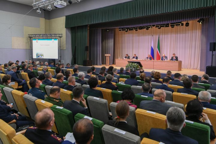 Глава Нурлатского района Алмаз Ахметшин участвует на расширенном заседании антитеррористической комиссии