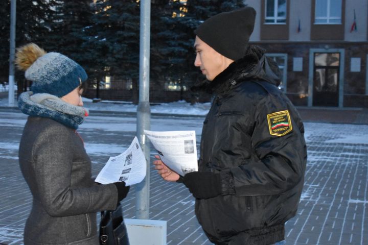 Форпостовцы провели акцию "О мерах противопожарной безопасности в осенне-зимний период"