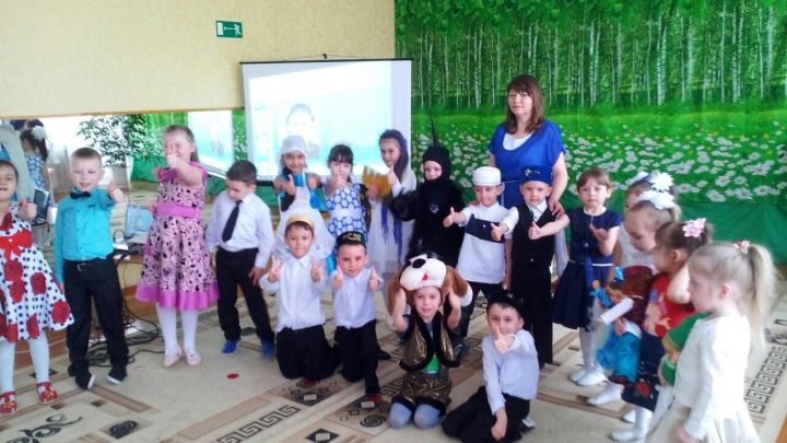Малыши детского сада «Алсу» г. Нурлат рассказали стихотворения Тукая