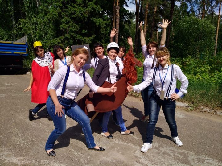 Профсоюзная команда Нурлатского района участвовала во II республиканском конкурсе КВН
