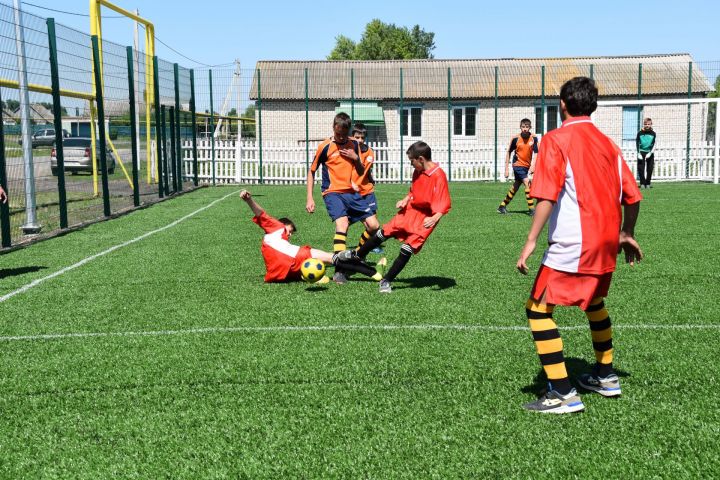 Сельские школы Нурлатского района готовятся играть в футбол