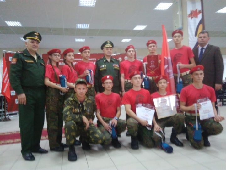 Нурлатские юнармейцы заняли призовое место в республиканском этапе соревнований РЦ «Патриот»