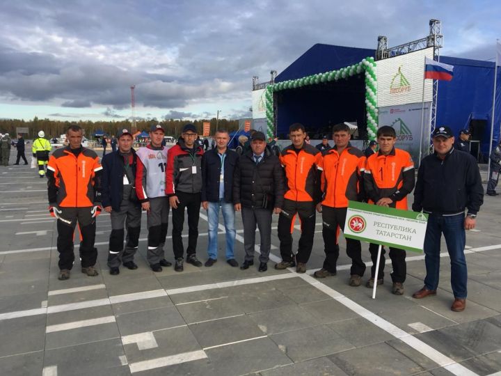 Нурлатские вальщики леса  представляют Татарстан на чемпионате России