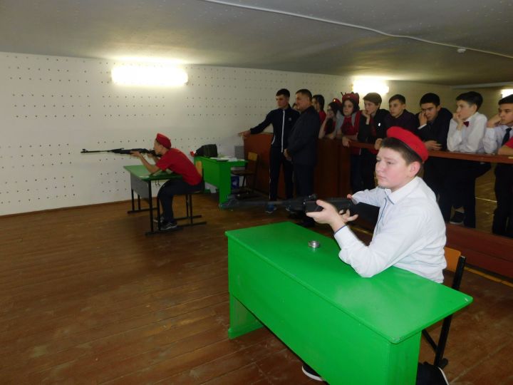 В Нурлатской гимназии проходят соревнования по стрельбе