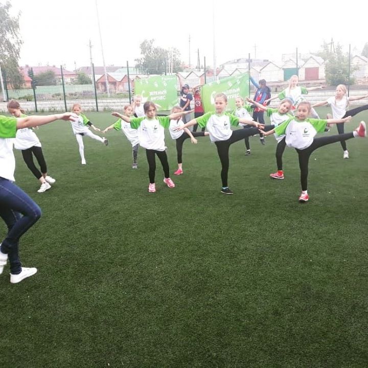 Нурлатцы присоединились к проекту "Зелёный фитнес"