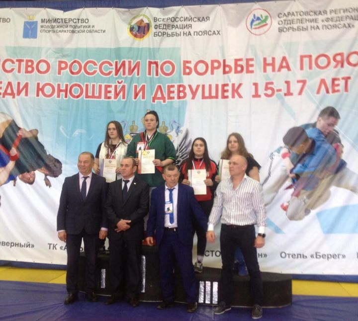 Мадина Рахимджонова стала бронзовым призером Первенства России по борьбе на поясах в Саратове