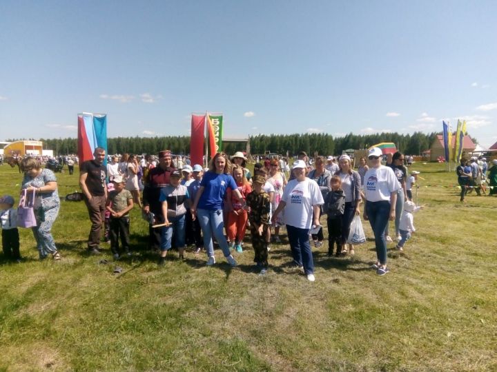 Партия “Единая Россия” в Татарстане  организовала развлекательно-информационную площадку