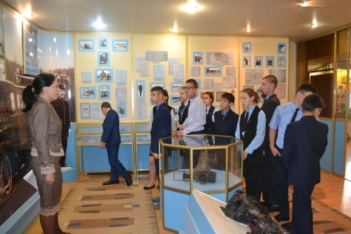 Учащиеся школы-интерната побывали в Региональном музее истории Закамья и города Нурлат