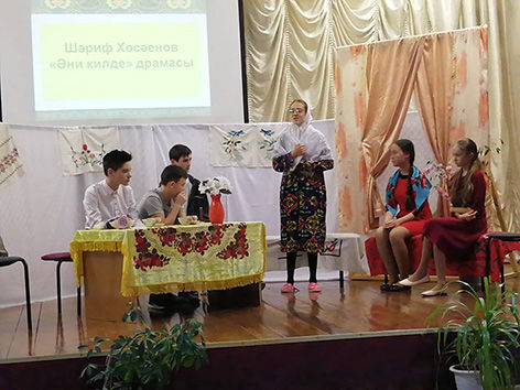 Юные нурлатцы-любители татарского театра стали лауреатами детско-юношеского фестиваля