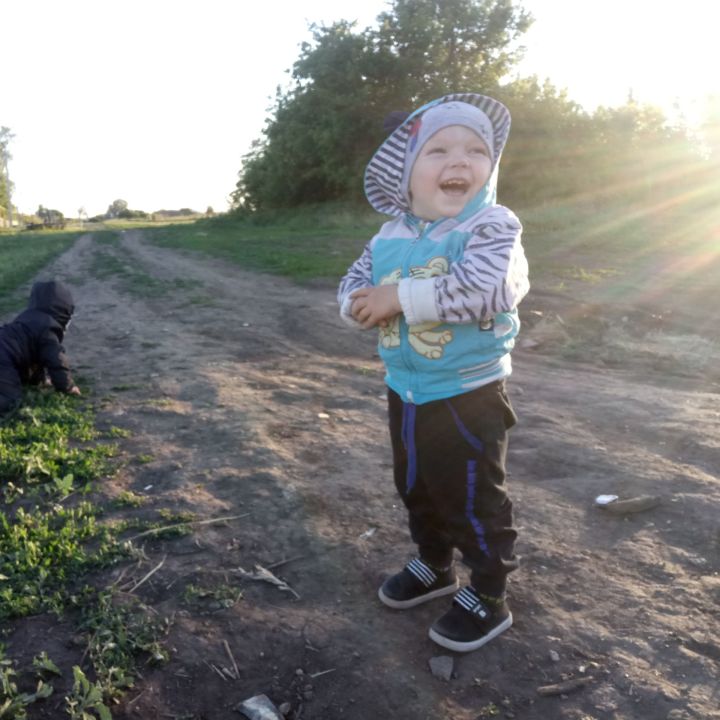 Юный участник фотоконкурса "Счастливое детство" Денисов Даниил