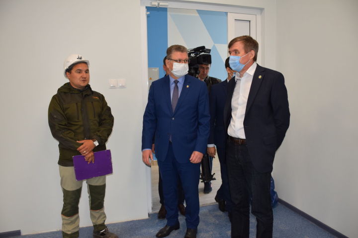 Мидхат Шагиахметов посетил Дворец спорта «Тулпар» в Нурлате