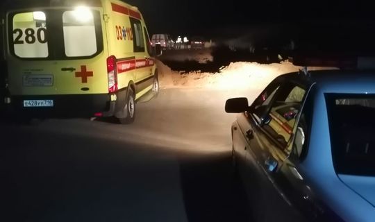 В Татарстане пьяный водитель легковушки врезался в земляную насыпь и получил травмы