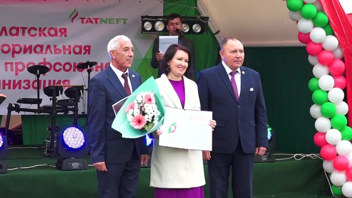 Нефтяники Нурлата отметили День профсоюзов Республики Татарстан