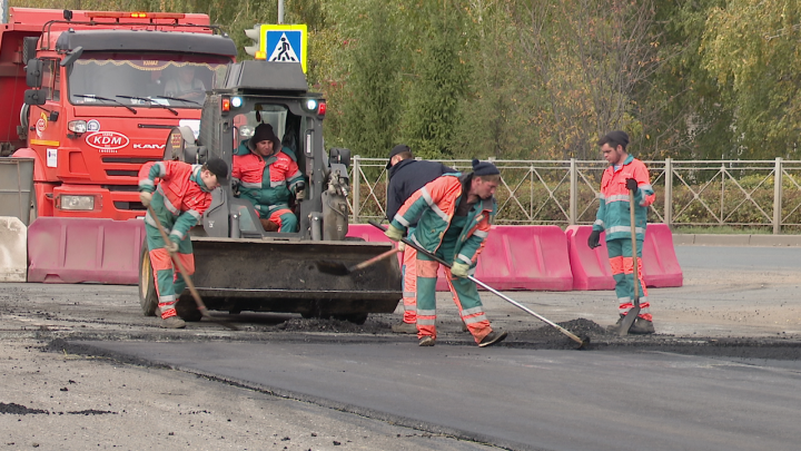 Капитальный ремонт автодороги по улице Советская завершится в середине октября