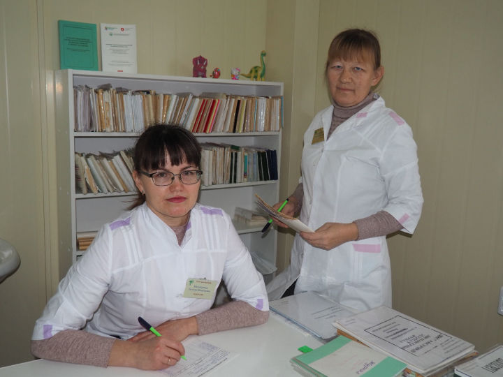 Медработники села Русское Богдашкино принимают пациентов в новом фельдшерско-акушерском пункте