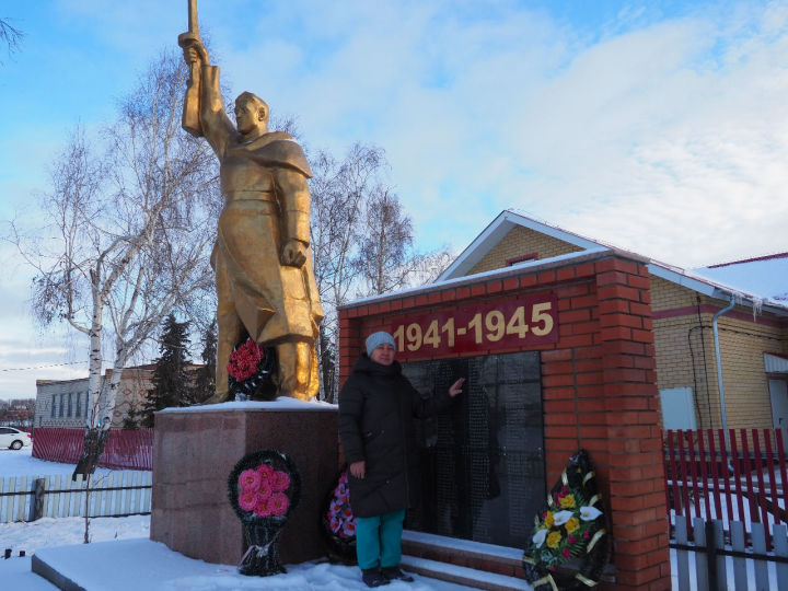 В селе Богдашкино за счет гранта отремонтировали мемориал Памяти и Славы