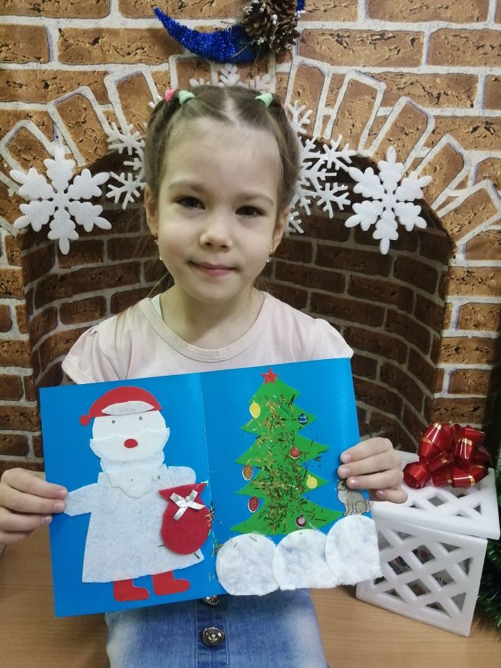Замалетдинова Ильвина – участница конкурса «Добрая открытка»