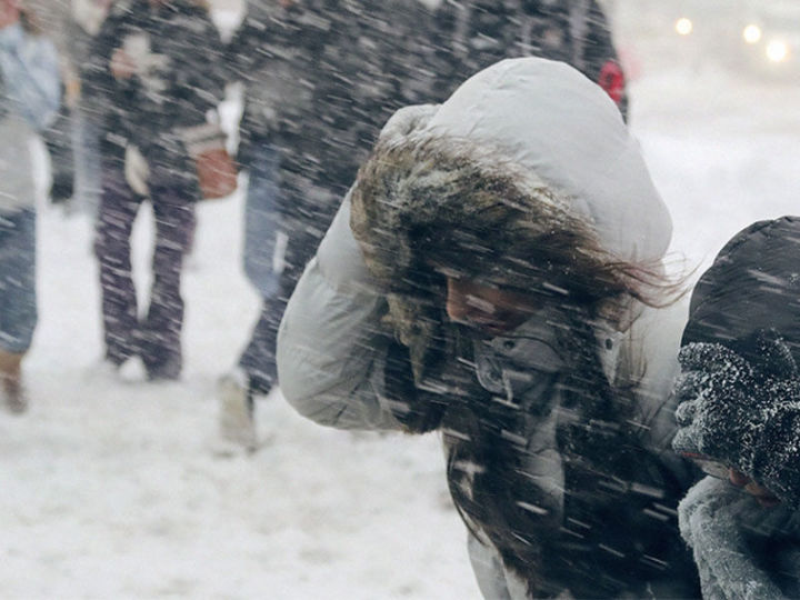 Штормовое предупреждение объявлено в Татарстане в связи с сильным ветром и снегопадом