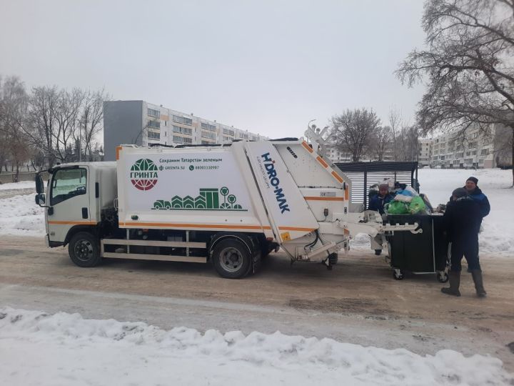 «Гринта» усилила контроль за вывозом ТКО в новогодние праздники