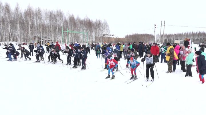 Нурлатцы присоединились к массовым лыжным соревнованиям «Лыжня Татарстана-2021»