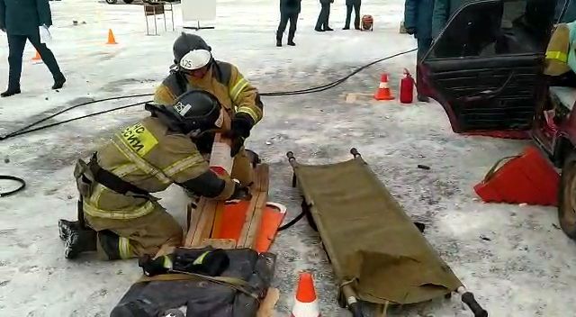 Нурлатские спасатели заняли второе место на соревнованиях по ликвидации чрезвычайных ситуаций