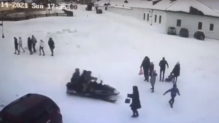 В Татарстане задержан водитель снегохода, совершивший наезд на ребенка