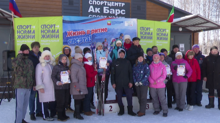 В Нурлате прошли лыжные гонки в рамках спартакиады