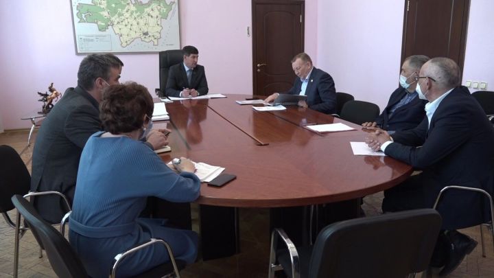 В Нурлате побывал председатель правления «Татпотребсоюза» Рашат Шаймарданов