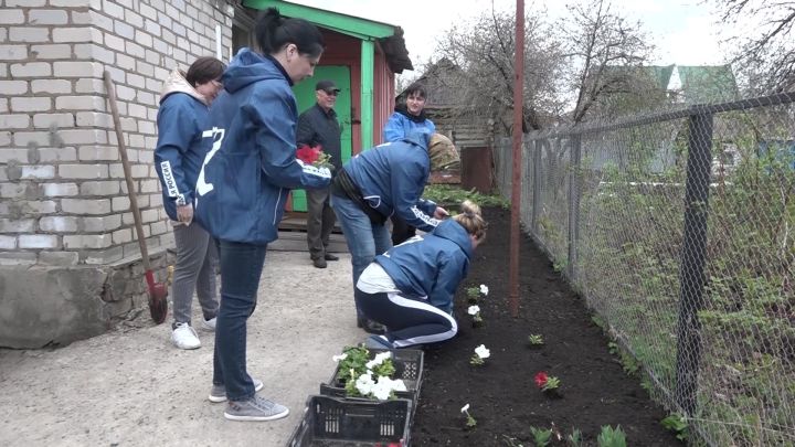 В Нурлате проходит социальная акция «Палисадник Победы»