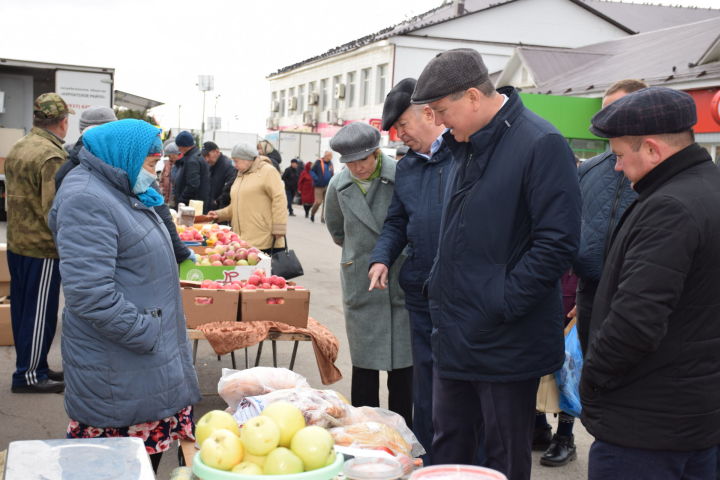 В день выборов в Нурлате организовали сельскохозяйственную ярмарку